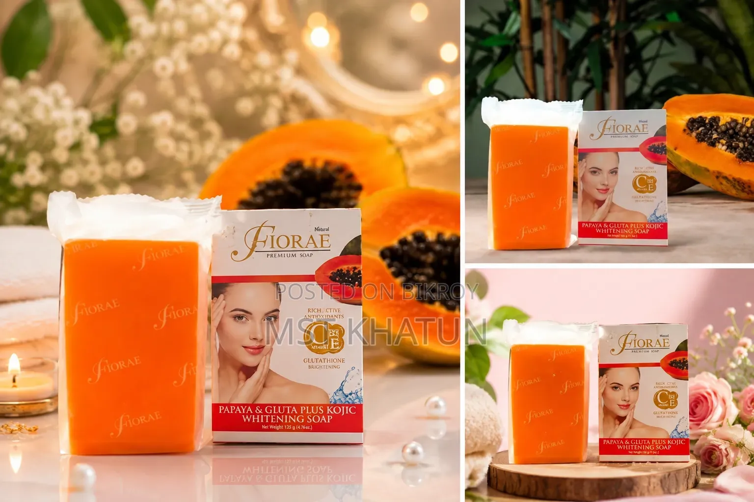 Fiorae Papaya Soap