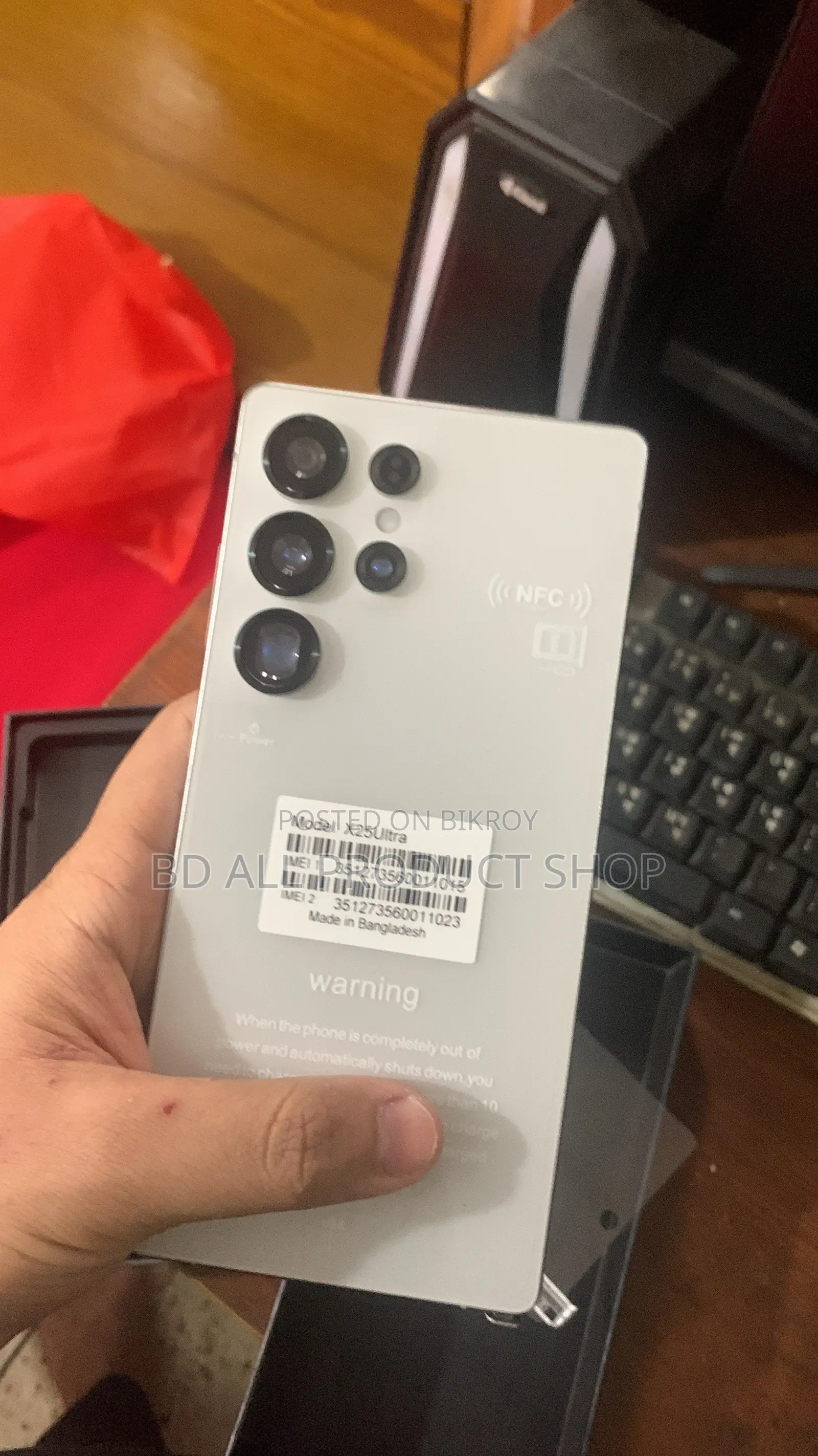 W&O X25 Ultra 64 GB Graphite