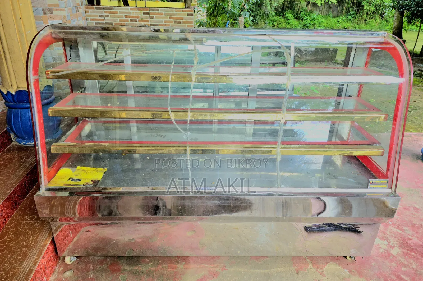 ব্যবহৃত গ্লাস ডিসপ্লে শোকেস বিক্রি হবে