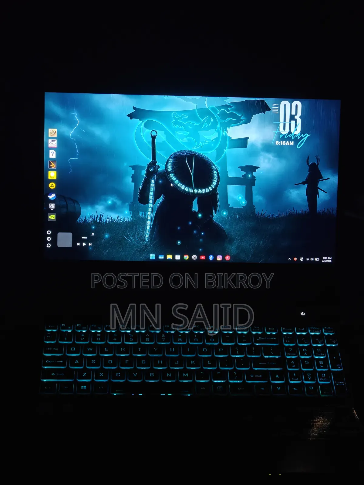 Laptop Gigabyte AORUS 5 16GB Intel Core i7 SSD 512GB