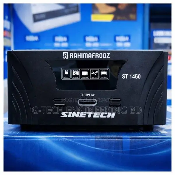 Rahimafrooz Sinetech ST-1450 Pure Sine Wave IPS cum UPS Inverter