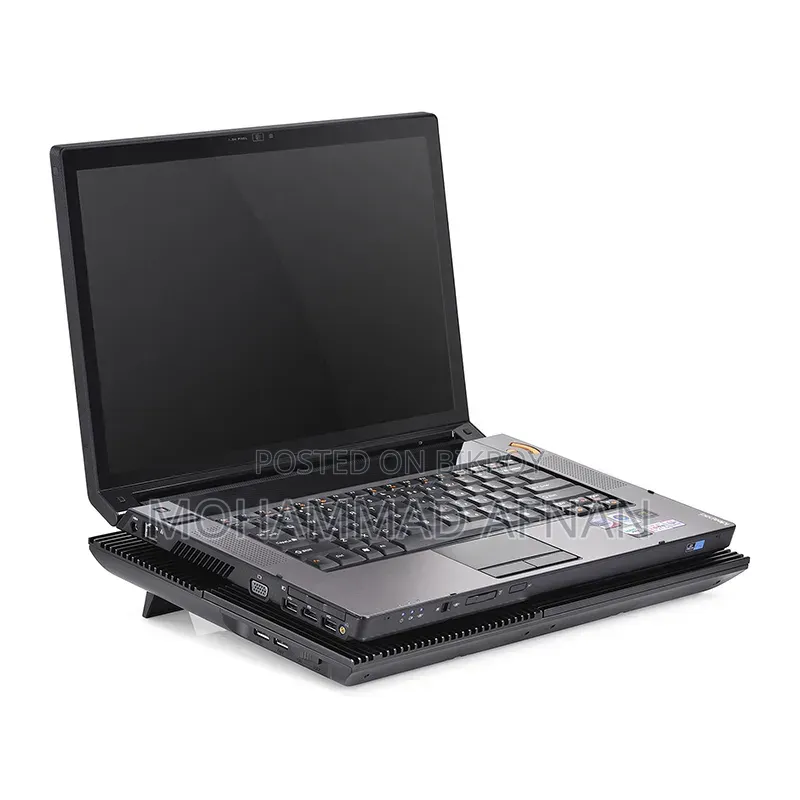 High-Performance DeepCool MULTI CORE X8 Black Laptop Cooler