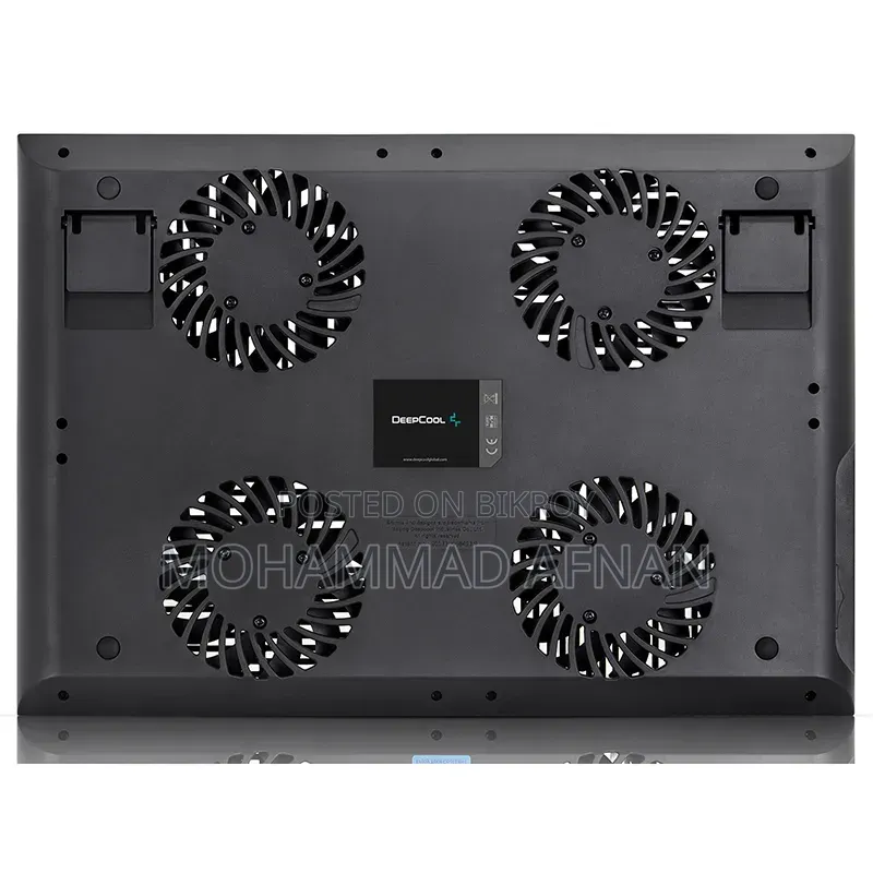 High-Performance DeepCool MULTI CORE X8 Black Laptop Cooler