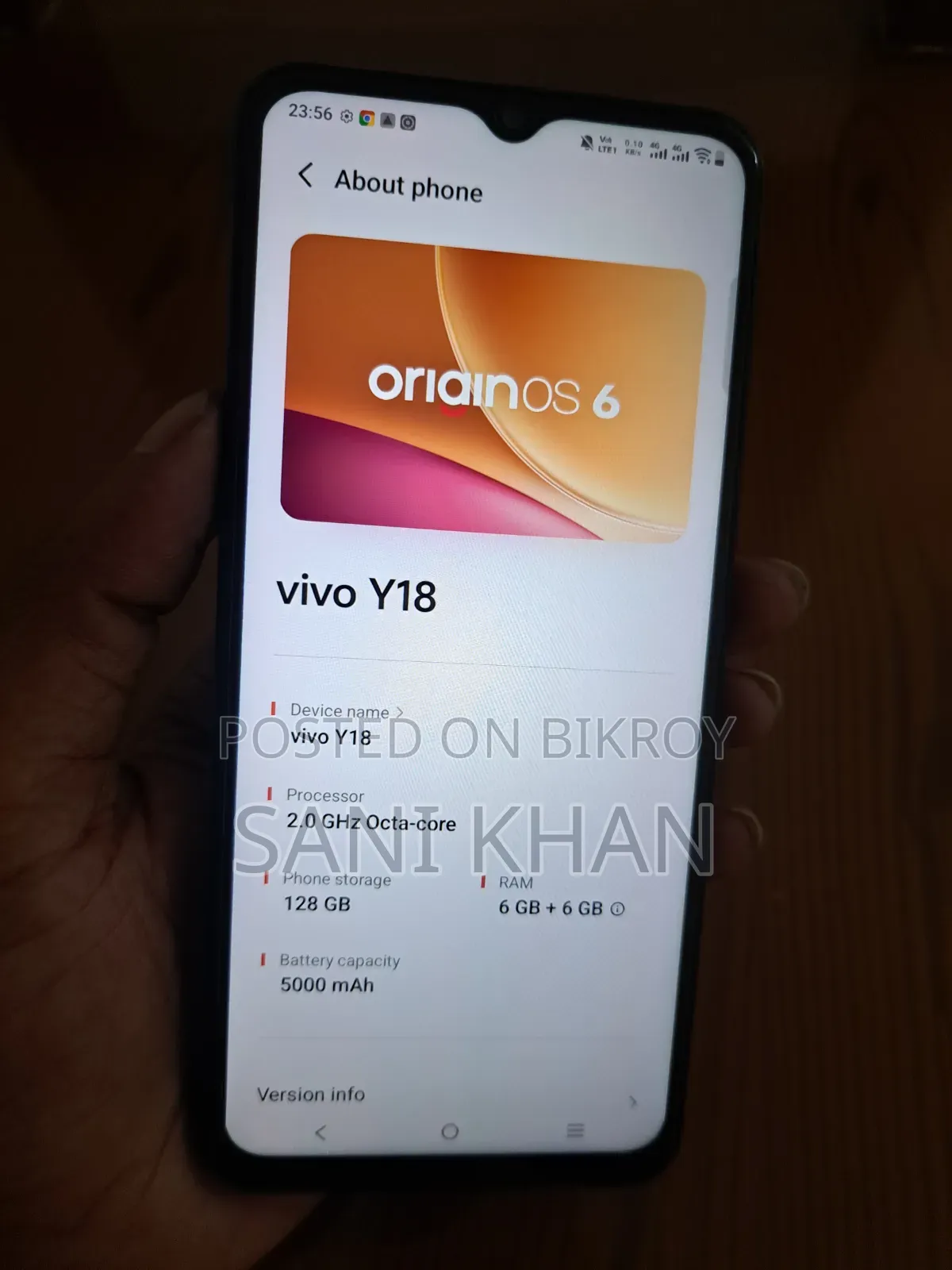 Vivo Y18 128 GB