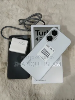 Xiaomi Redmi Turbo 4 Pro ২৫৬ জিবি সাদা