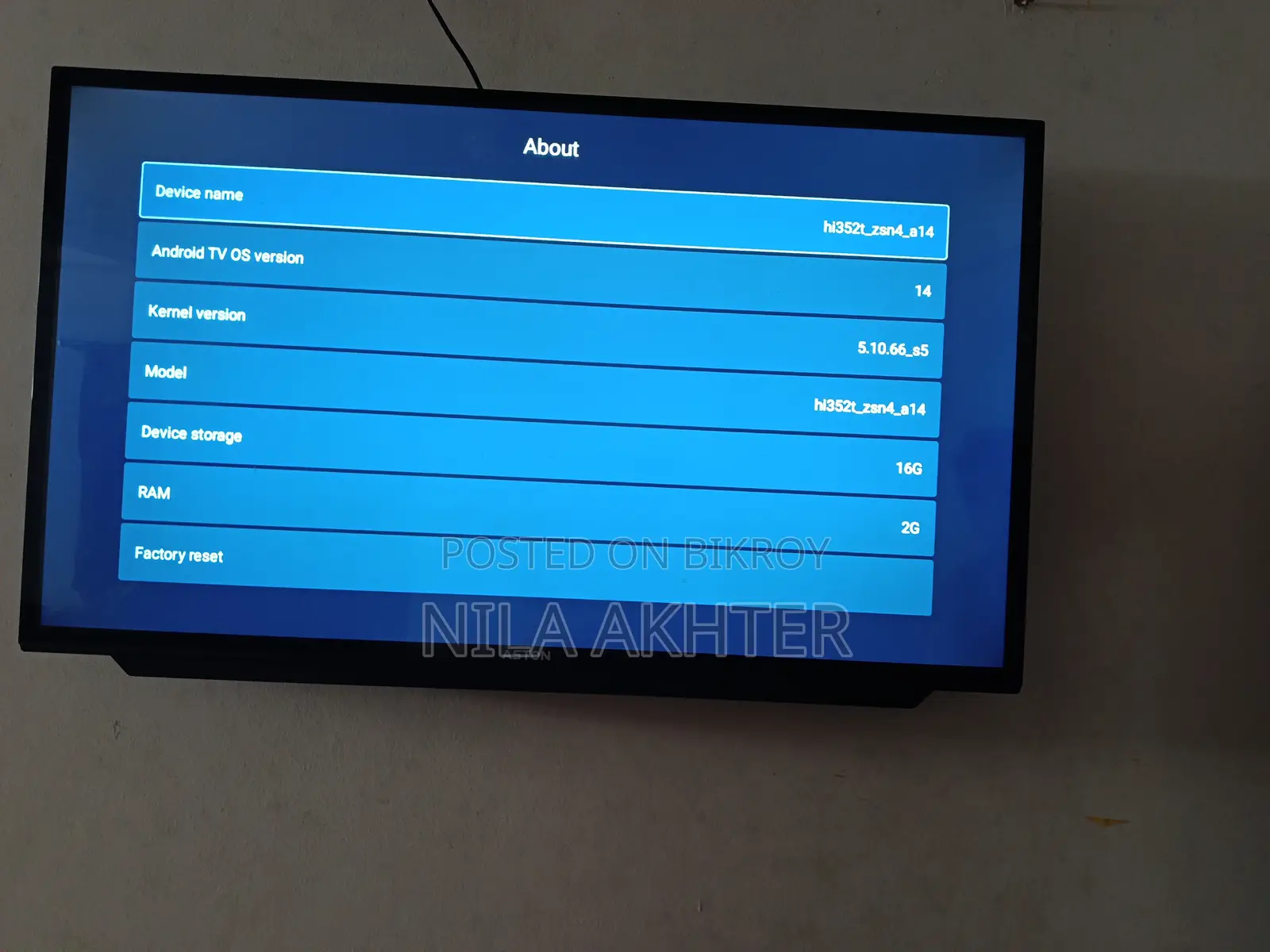 Aston 43 Inch Smart TV