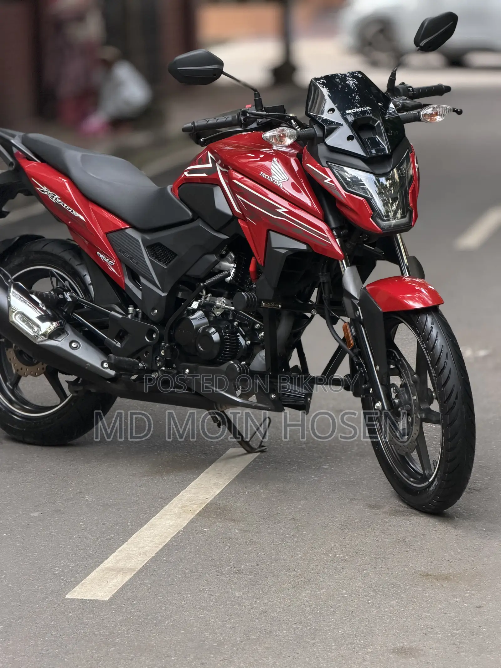 New Honda X-Blade 160 2026 Red