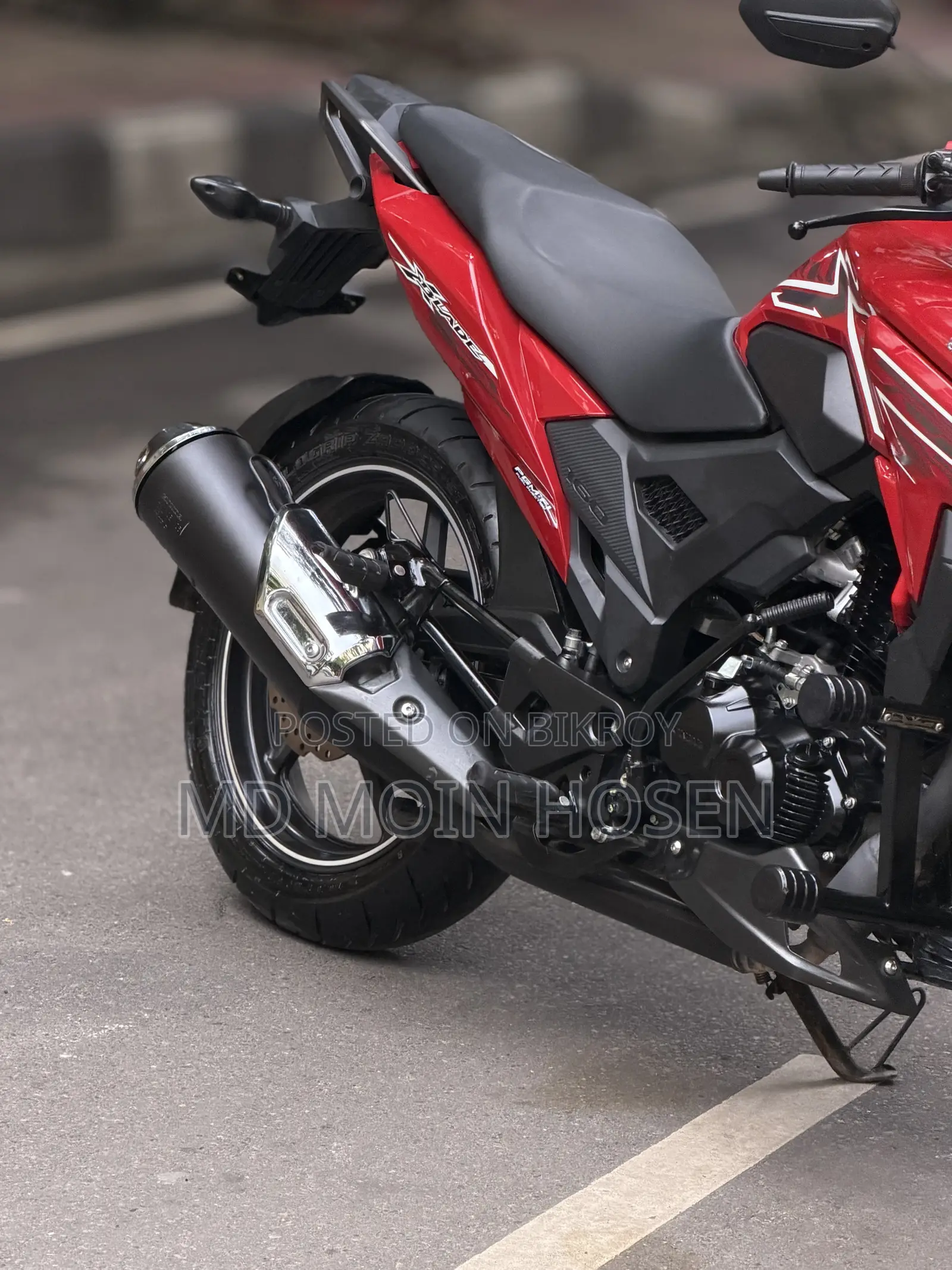 New Honda X-Blade 160 2026 Red
