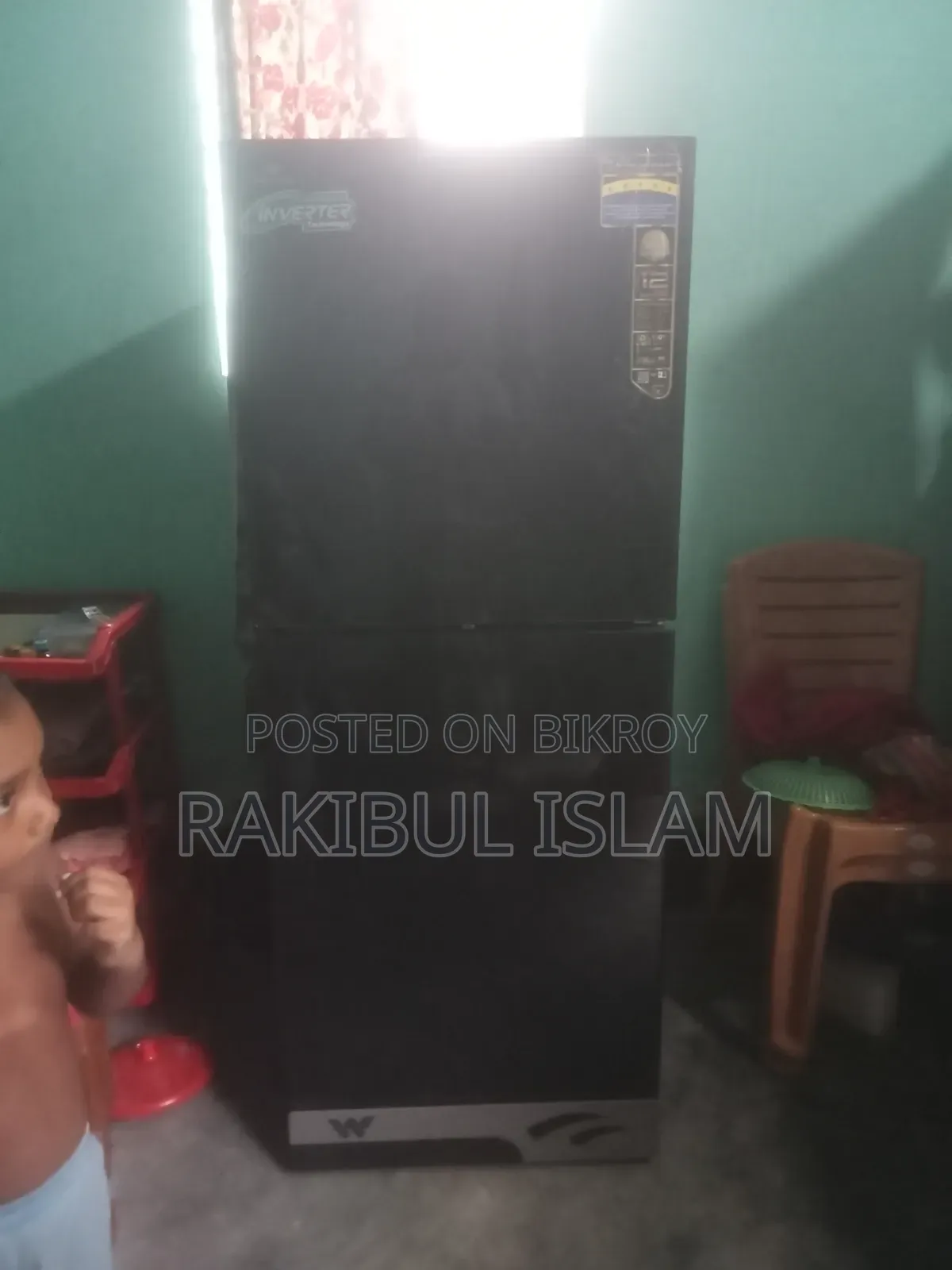 ভালো নতুন ফ্রিজ সপ্তাহখানেক চালানো হয়েছে আড়াইশ ফিফটি Walton