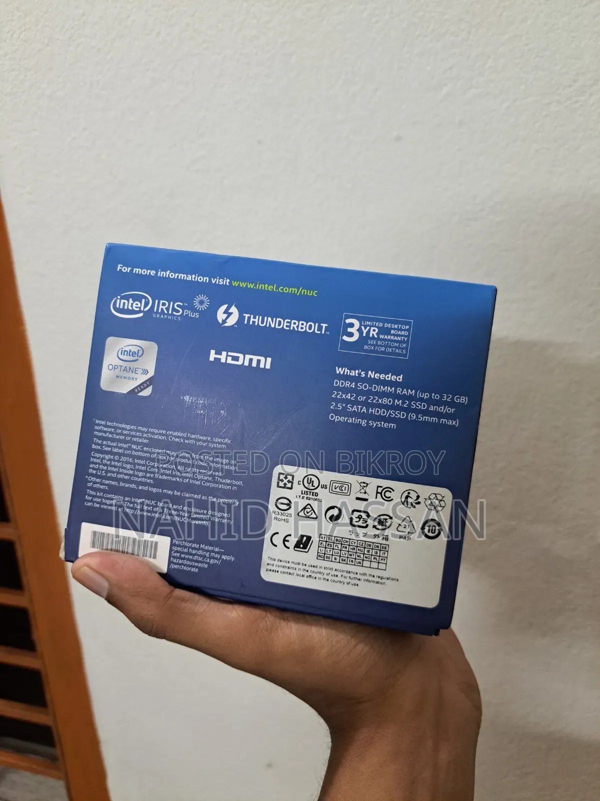 New Desktop Computer Asus 16GB Intel SSHD+SSD 512GB
