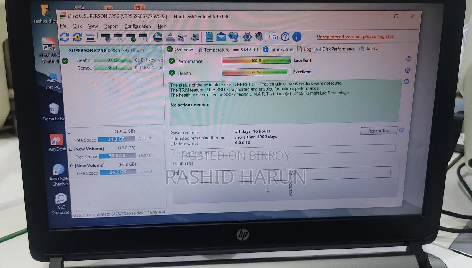 Laptop HP ProBook 430 G2 4GB Intel Core i5 SSD 256GB