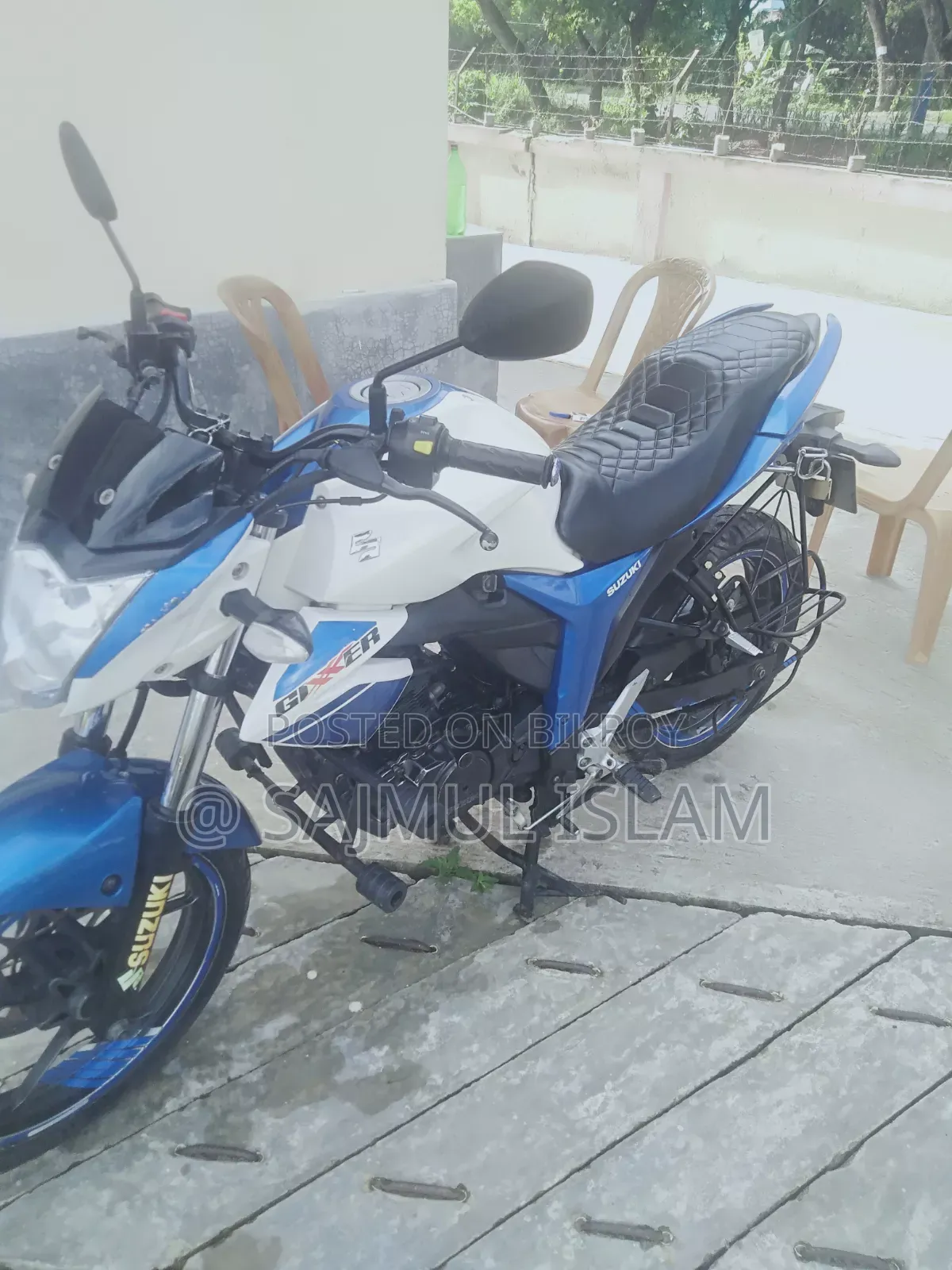 Suzuki Gixxer 2017 White