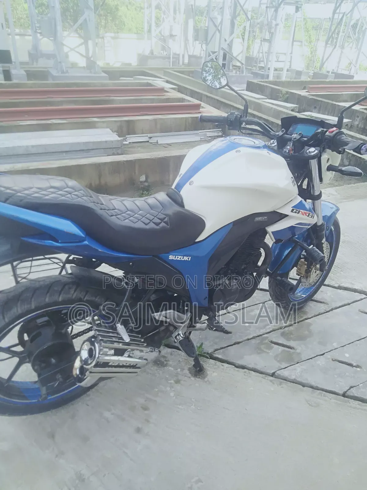 Suzuki Gixxer 2017 White