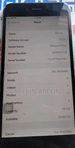 Apple iPhone 6s Plus 64 GB Gray