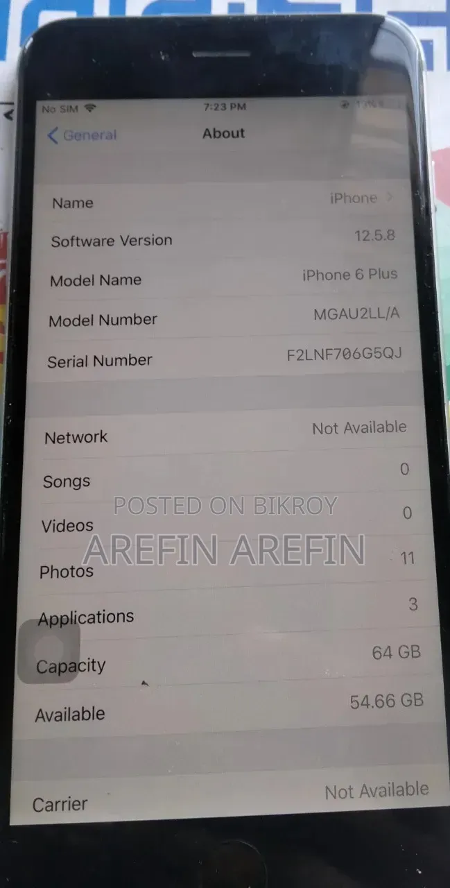 Apple iPhone 6s Plus 64 GB Gray