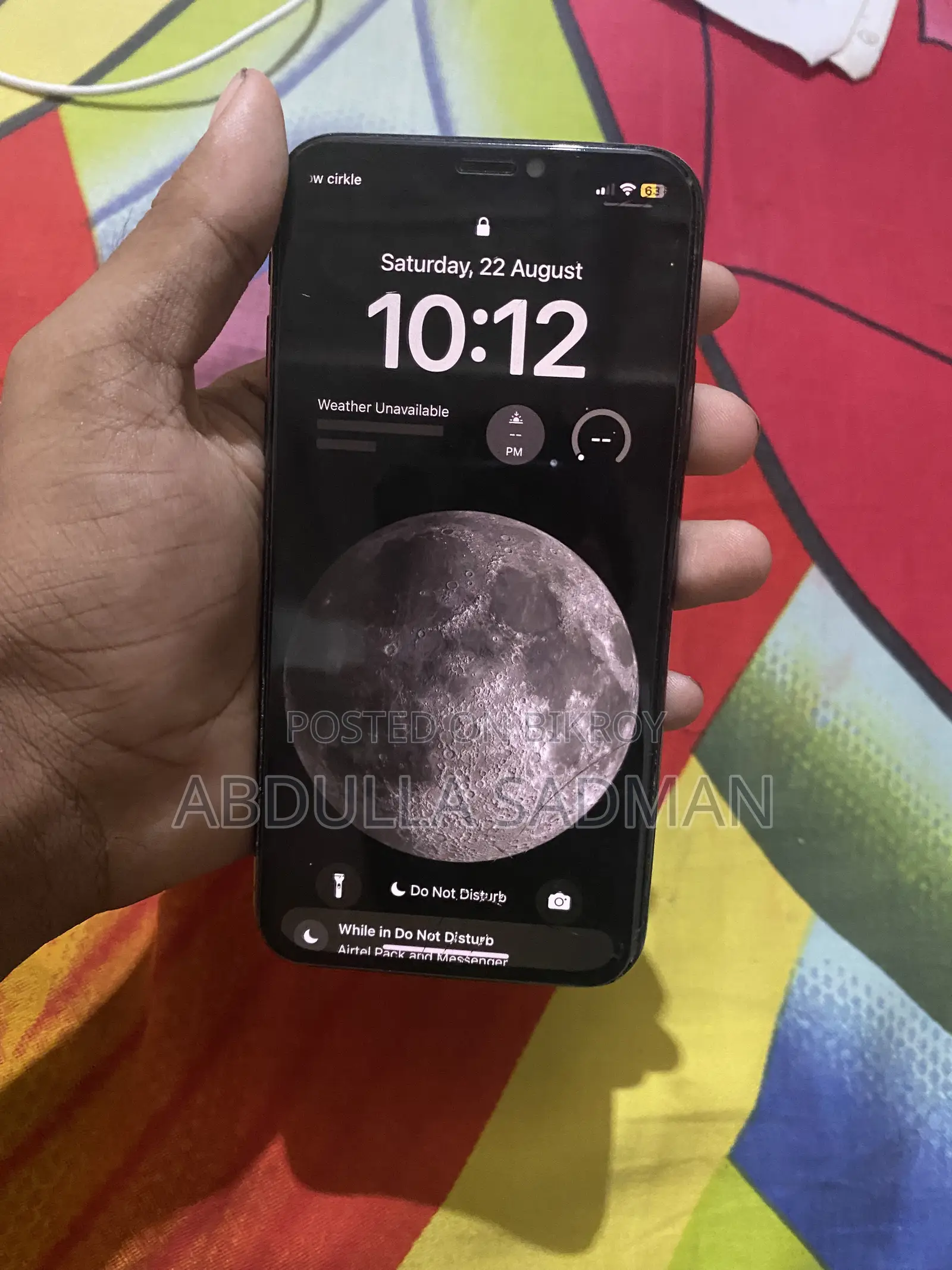 Apple iPhone X 64 GB Black