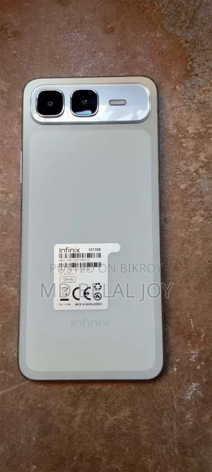 Infinix Smart 10 Plus 128 GB White