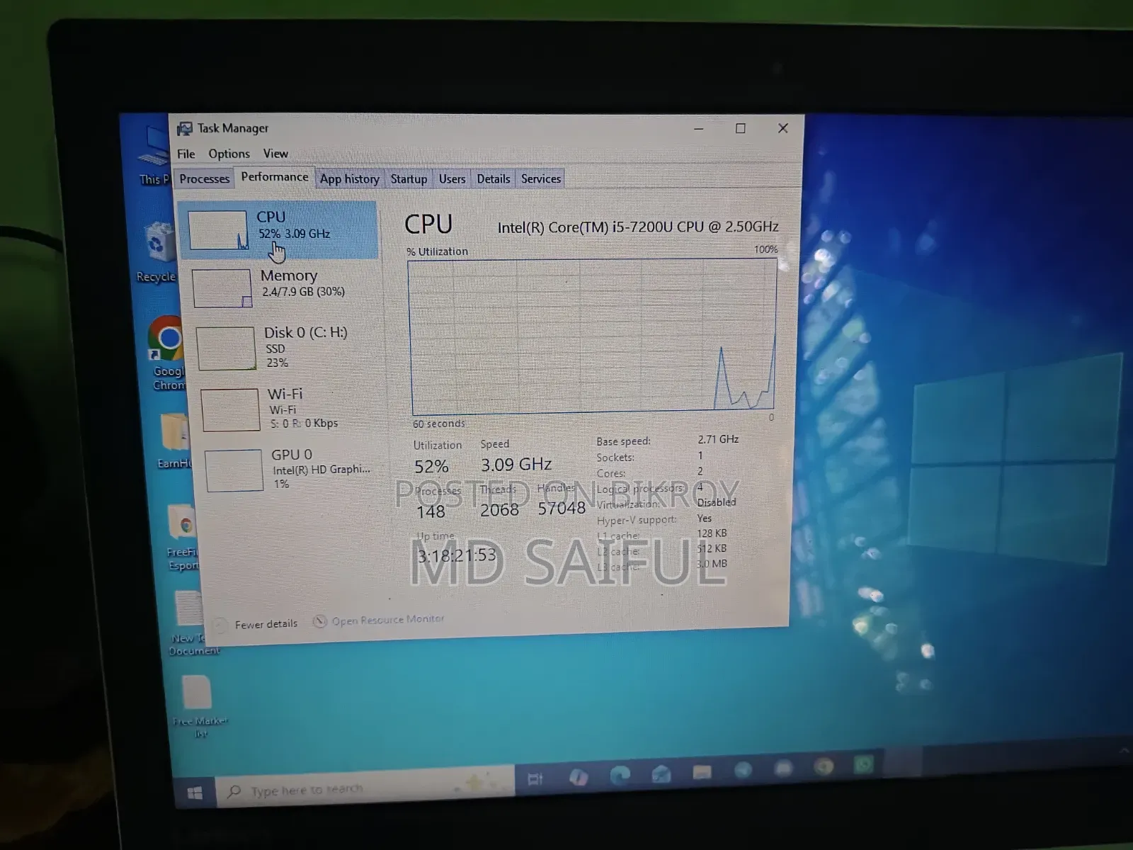 Laptop Lenovo IdeaPad 320 8GB Intel Core i5 SSD 256GB