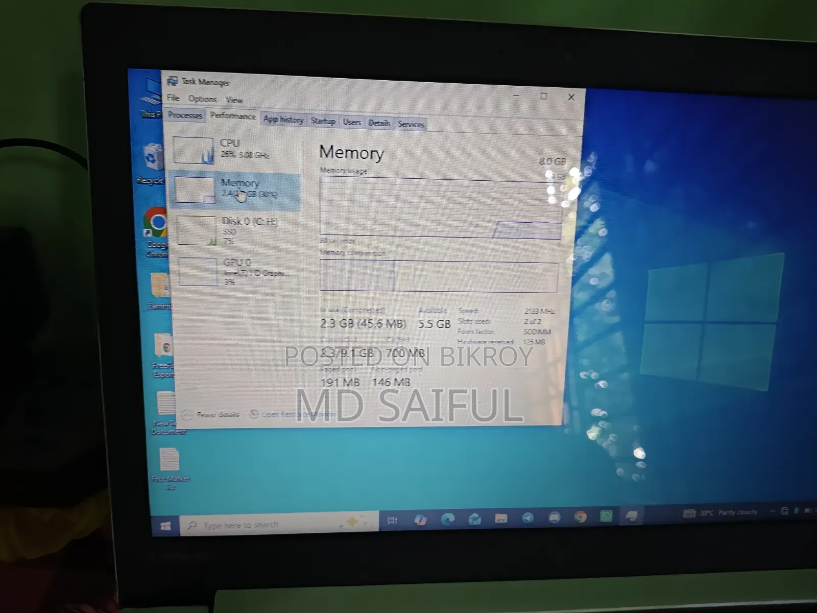 Laptop Lenovo IdeaPad 320 8GB Intel Core i5 SSD 256GB