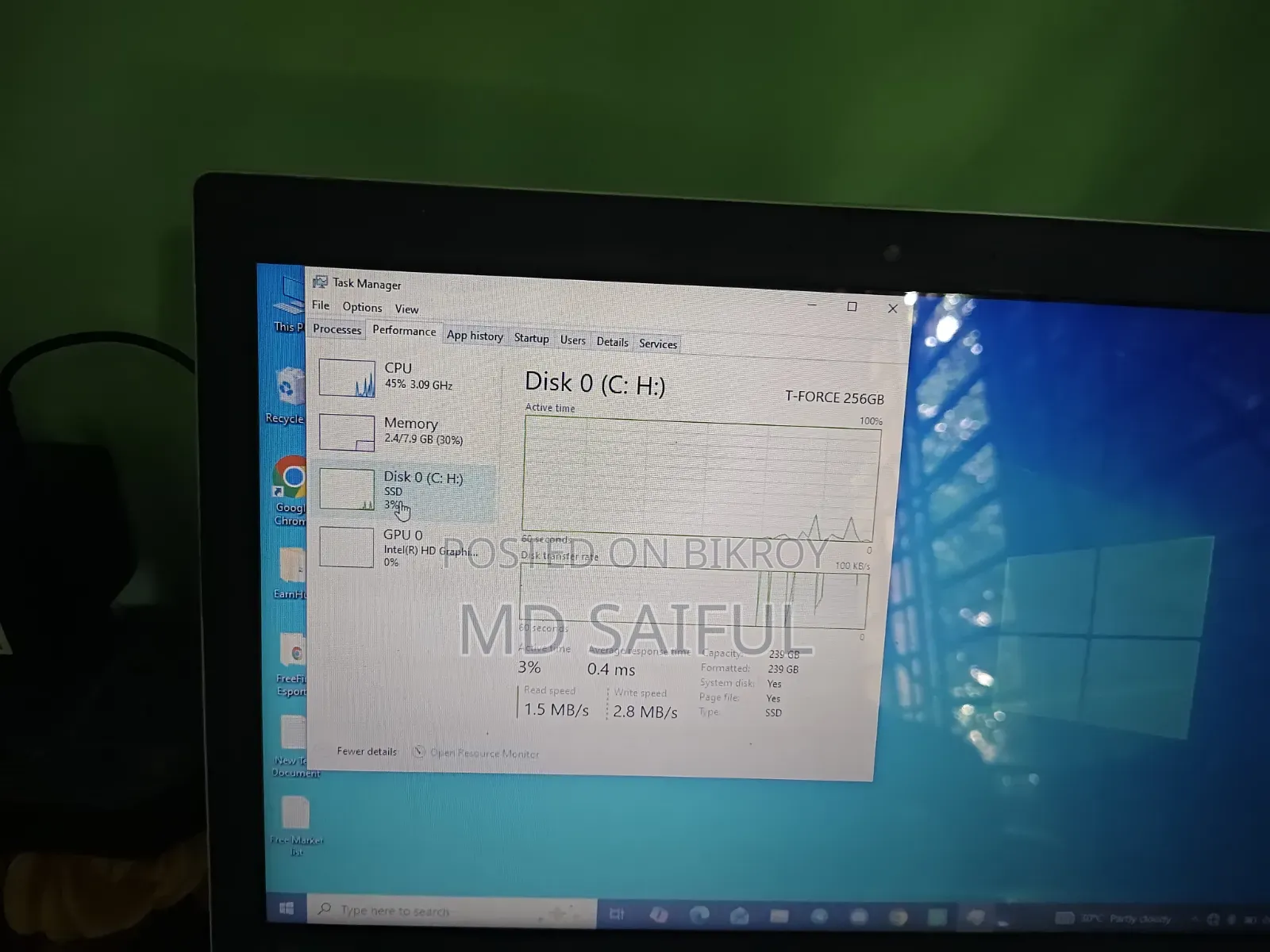 Laptop Lenovo IdeaPad 320 8GB Intel Core i5 SSD 256GB