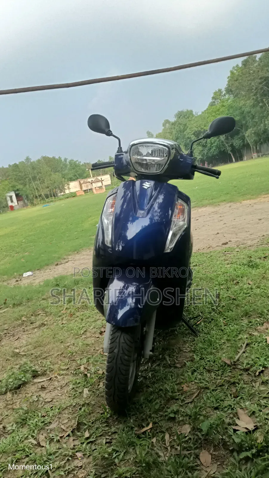 Suzuki Access 125 FI CBS 2023 Blue