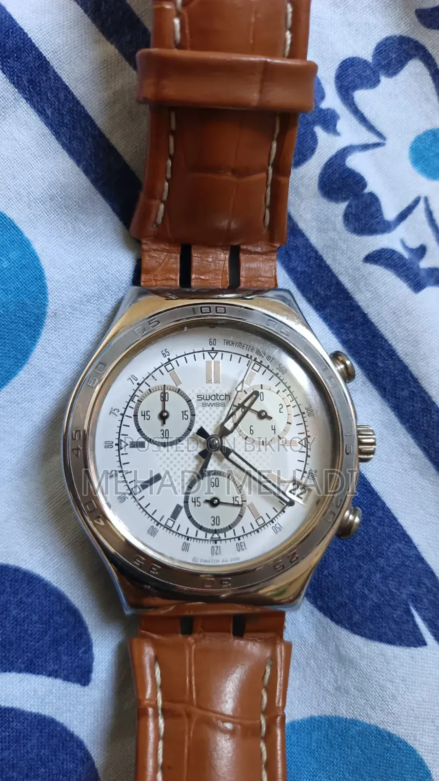 Swatch, Irony,Stainless Steel,  Water Resistant - 4Jewels,Swiss Made