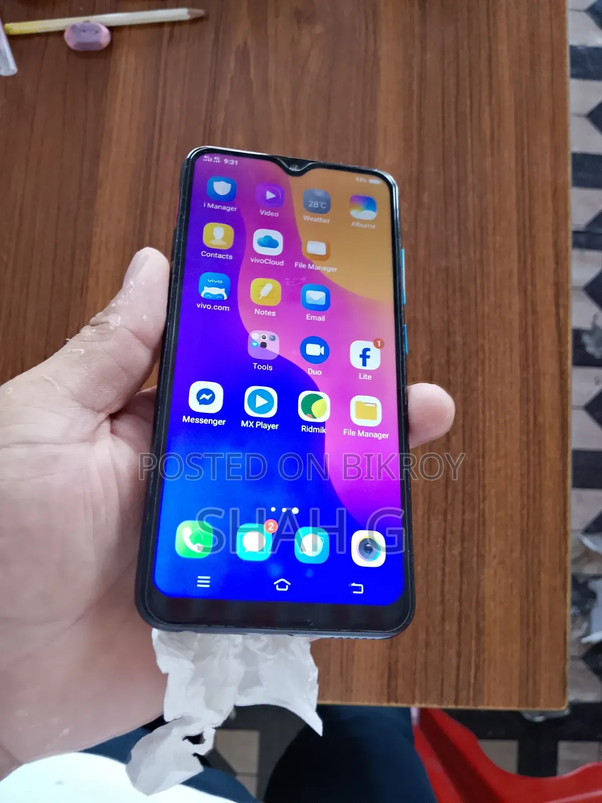 Vivo Y93 32 GB Black