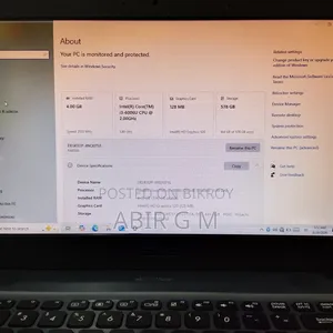 Laptop Asus 4GB Intel Core i3 HDD 1T