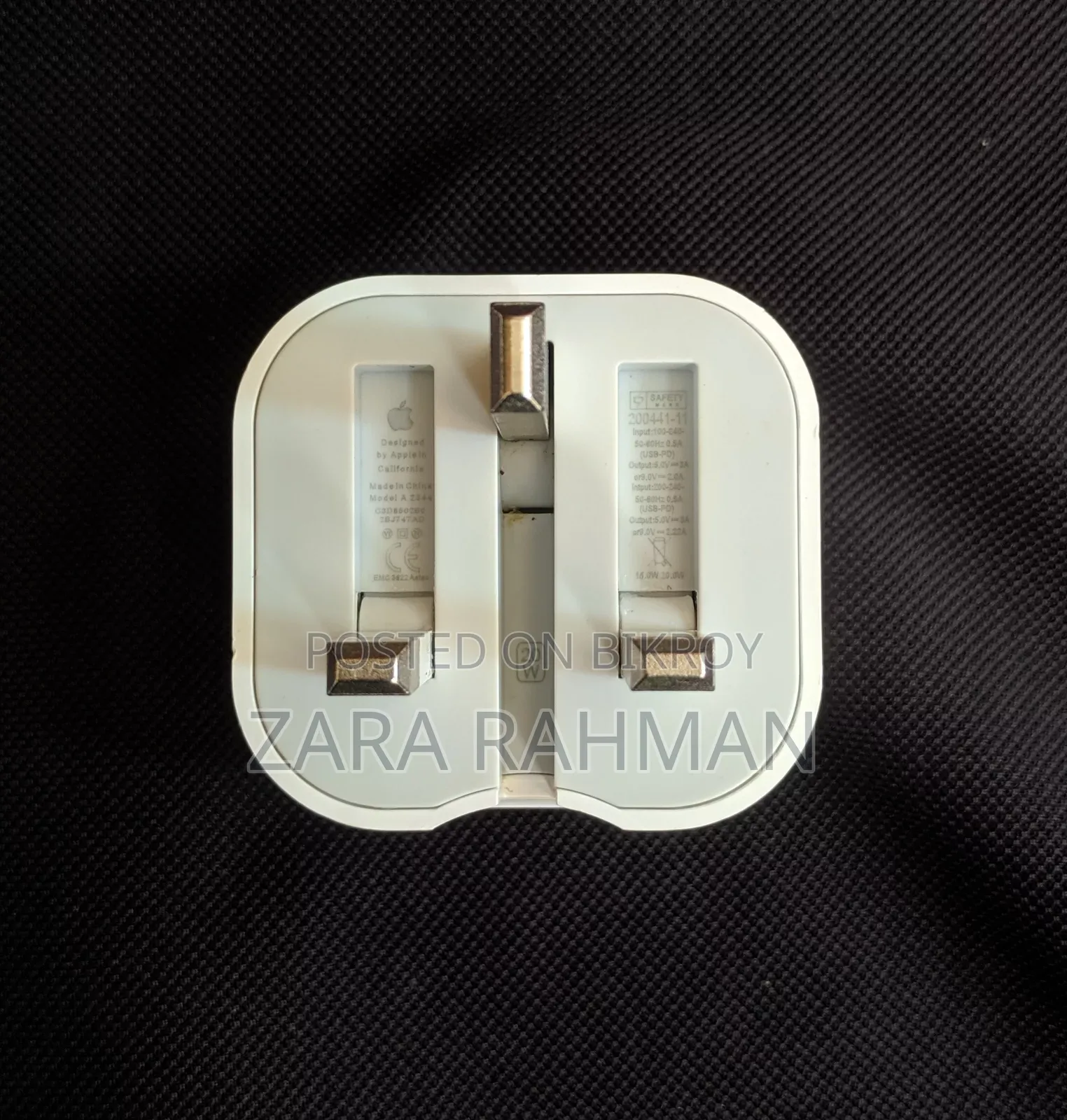 Apple iPhone 20w Power Adapter