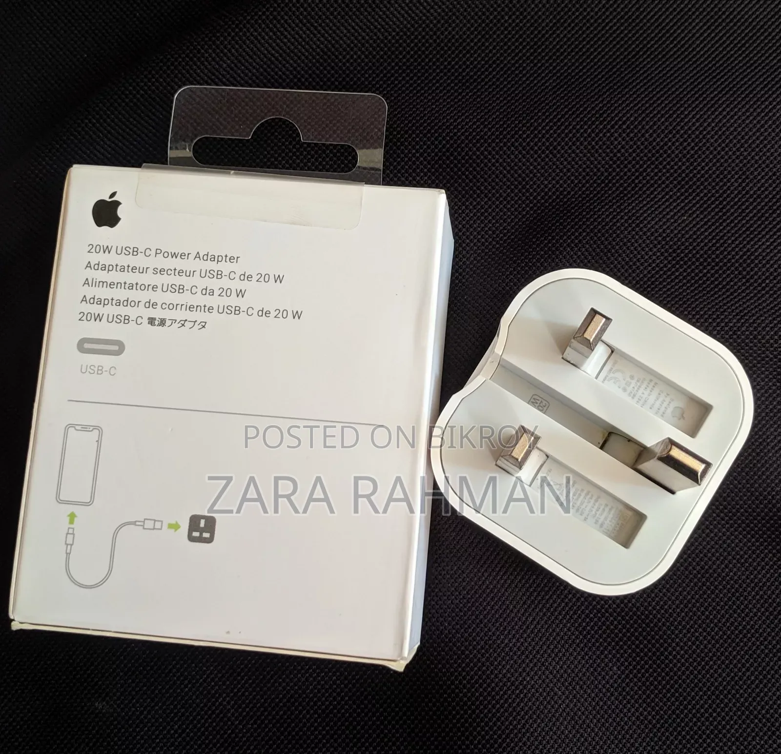 Apple iPhone 20w Power Adapter