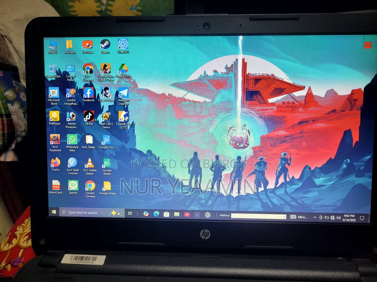 Laptop HP 240 G4 4GB Intel Core i3 SSD 256GB