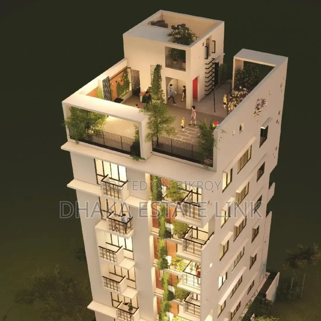 1530 Square Feet Apartment Sale at Bashundhara RA
