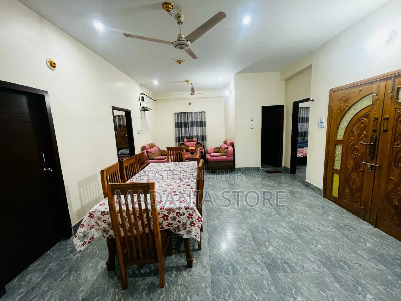 Furnished 4bdrm Apartment in নুর & রুজি প্যালেস, Bishwanath for rent