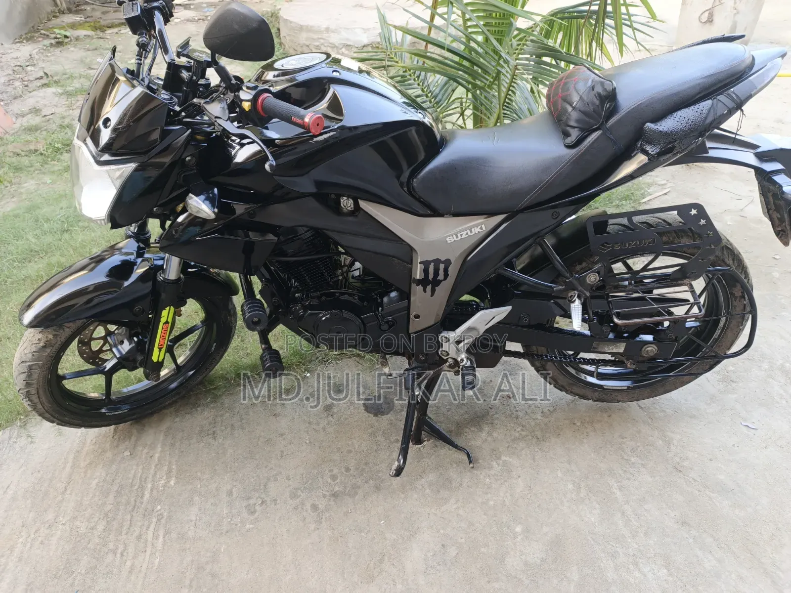 Suzuki Gixxer 2023 Black
