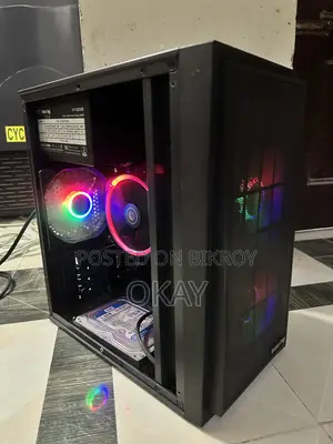 Desktop Computer Fujitsu 8GB AMD HDD+SSD 128GB