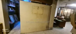 Wooden Showcase or Bookself With Glass