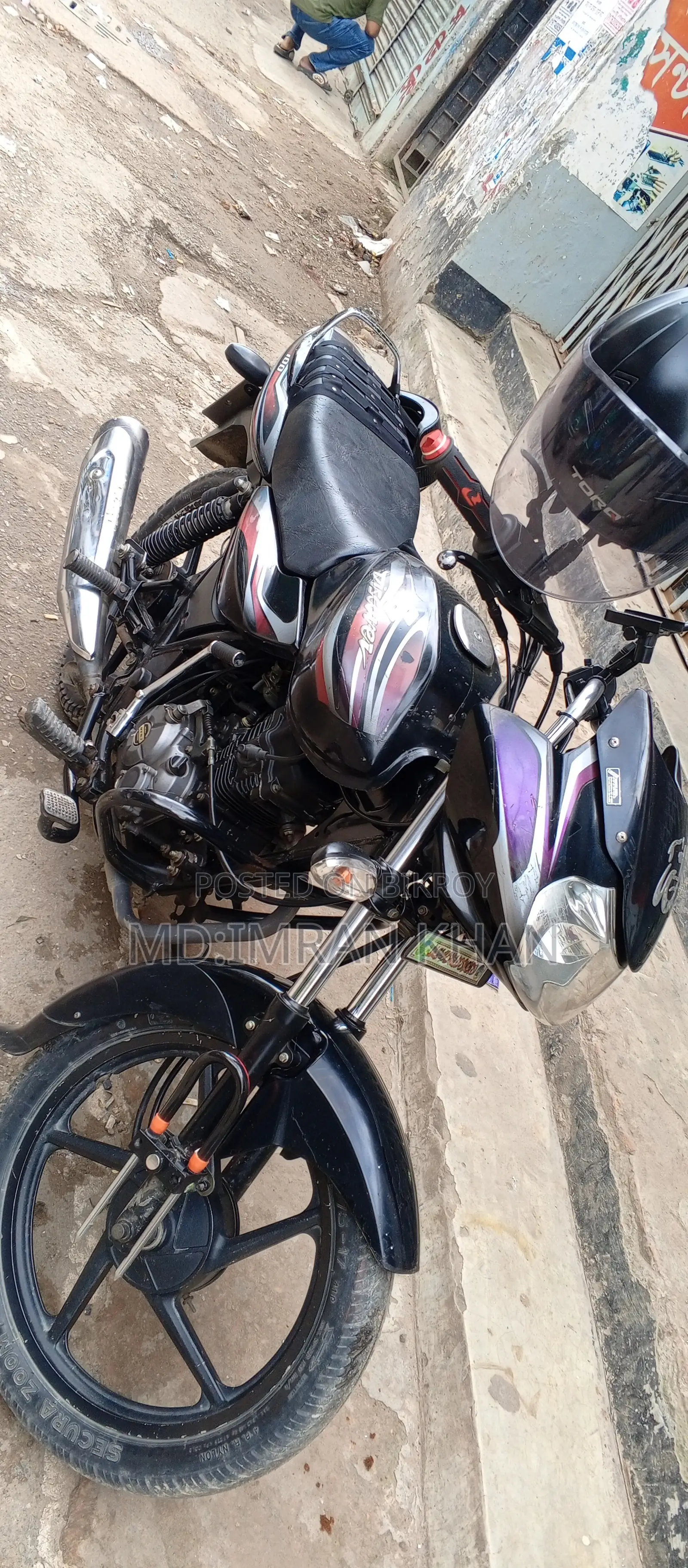 Bajaj Discover 100 2017 Black