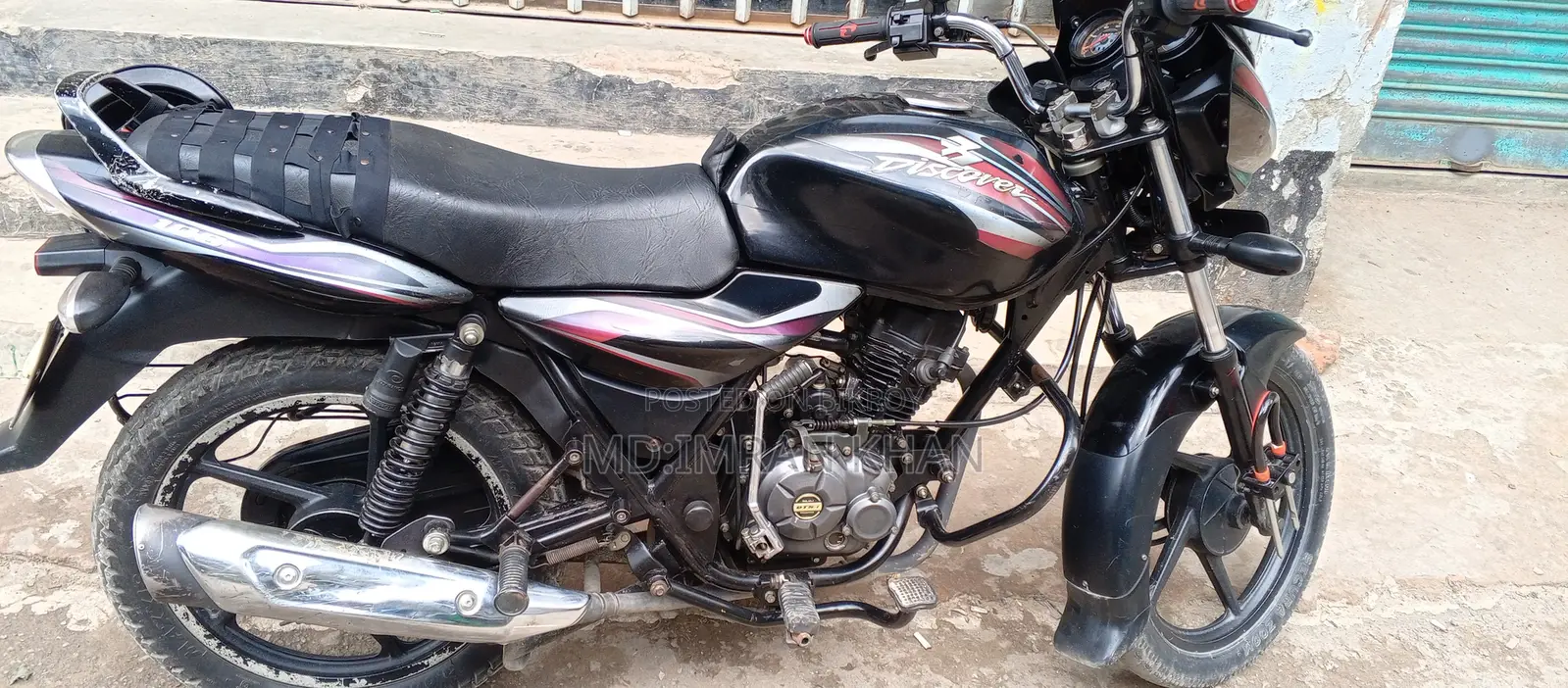 Bajaj Discover 100 2017 Black