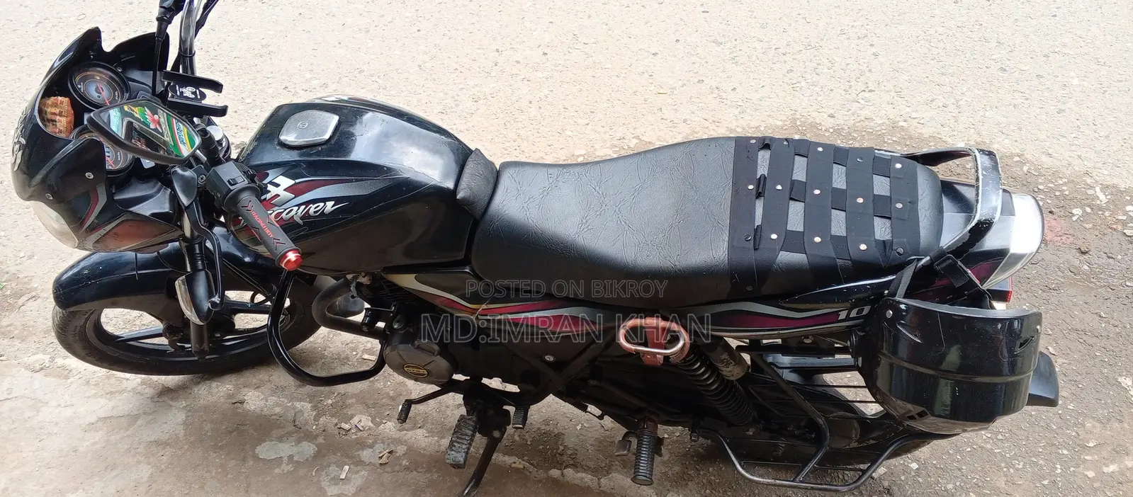 Bajaj Discover 100 2017 Black