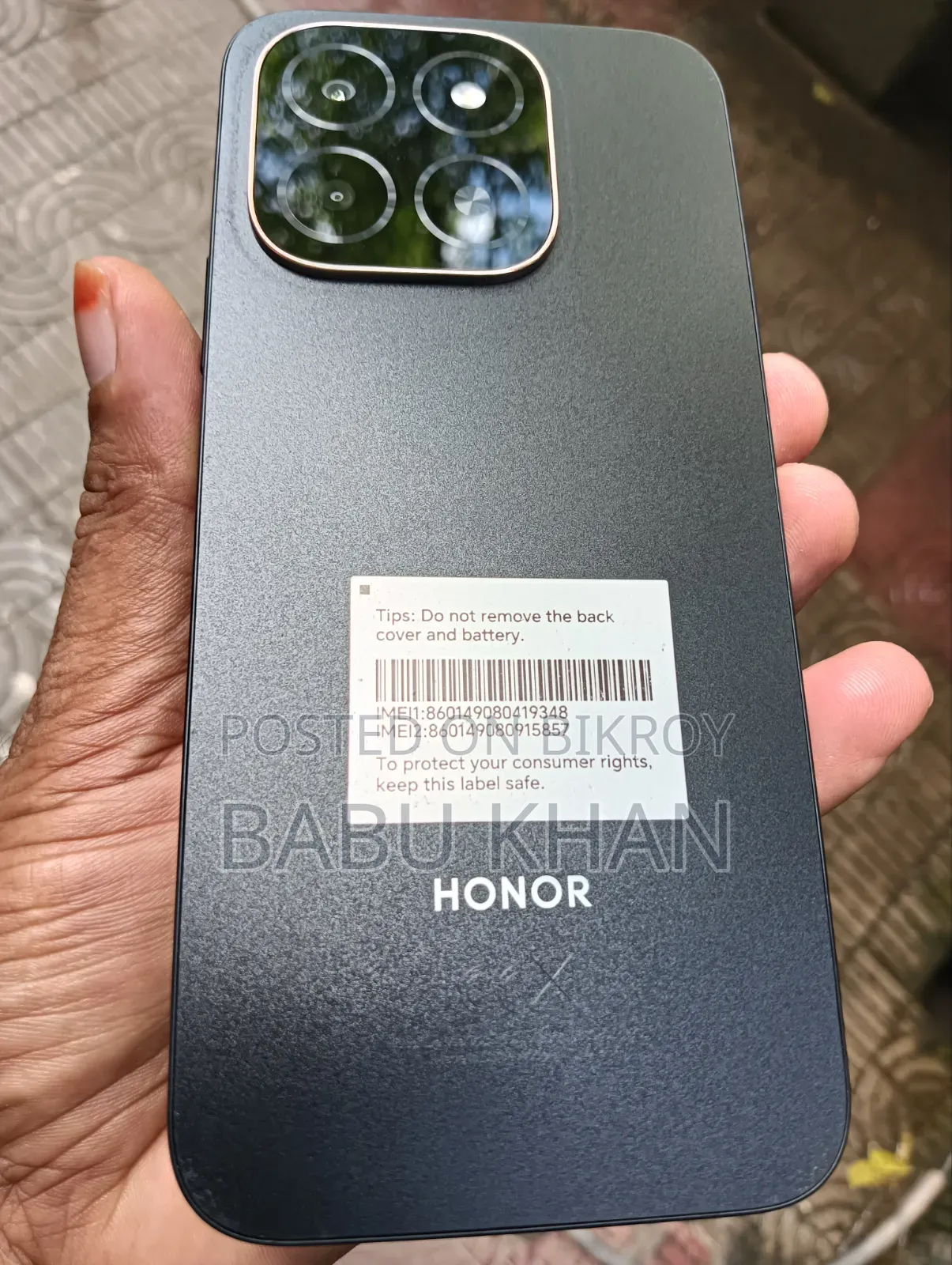 Honor X6C 128 GB Black