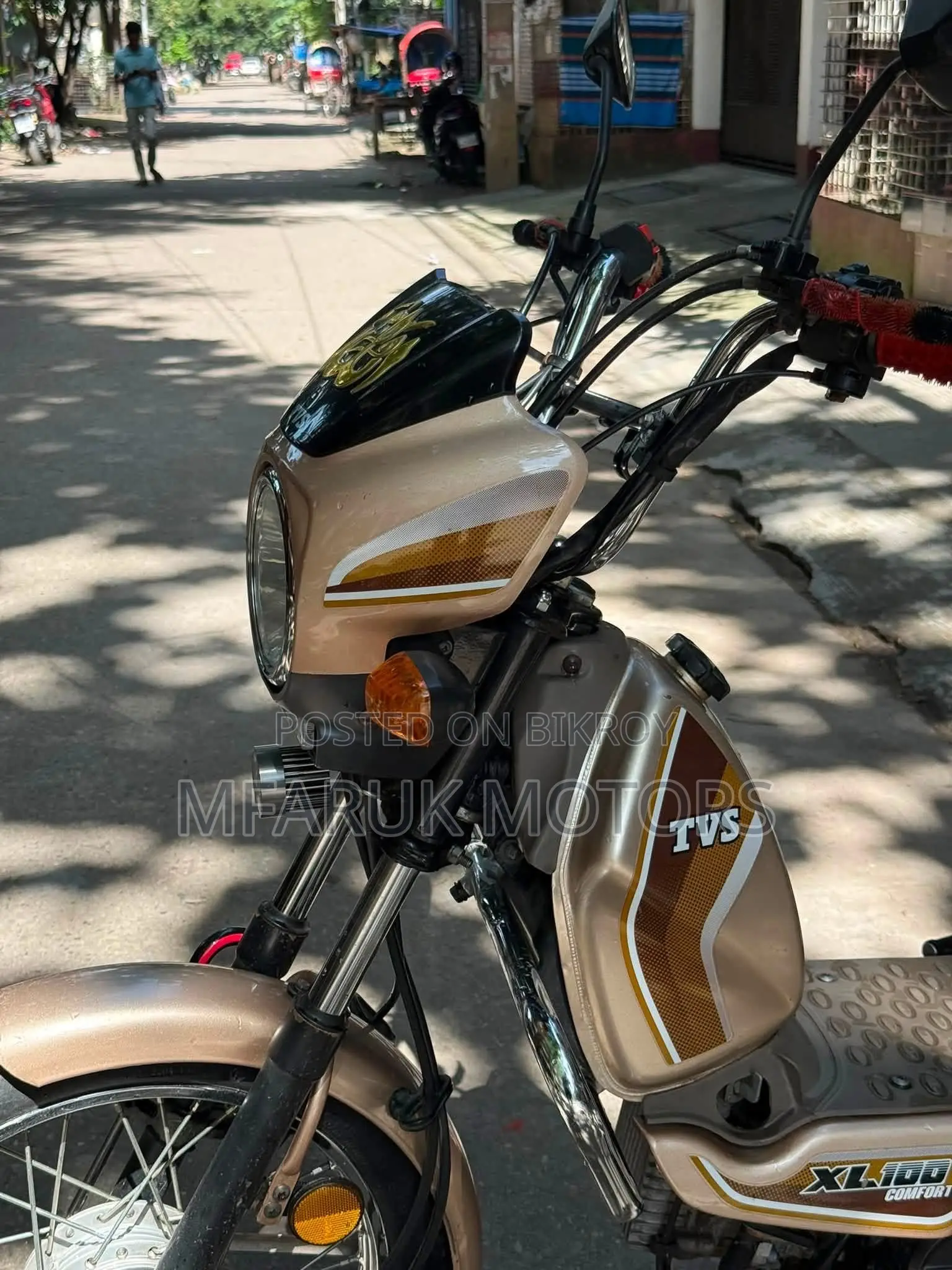 TVS XL 100 2022 Gold