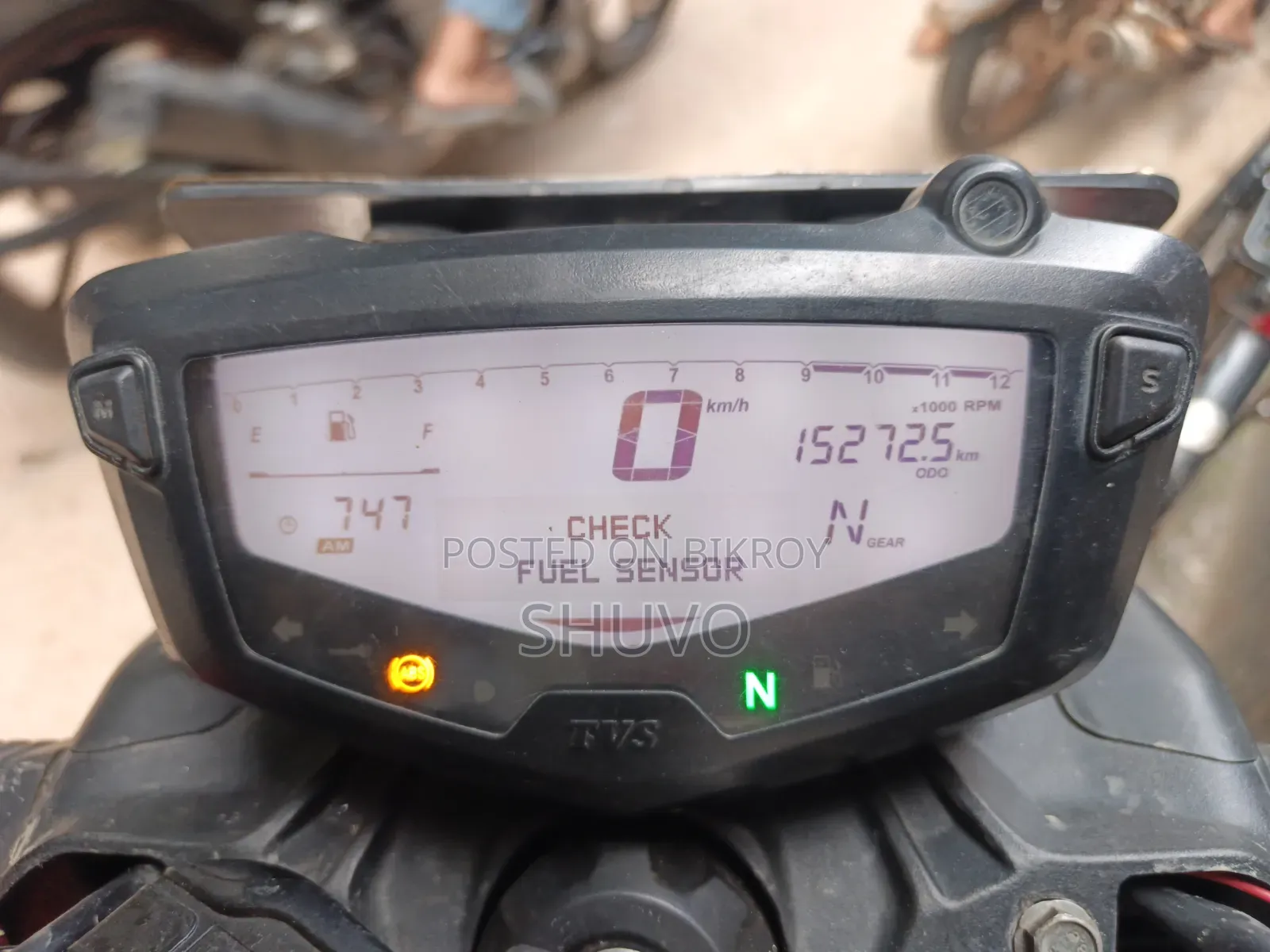 TVS Apache RTR 160 4V 2021 Red