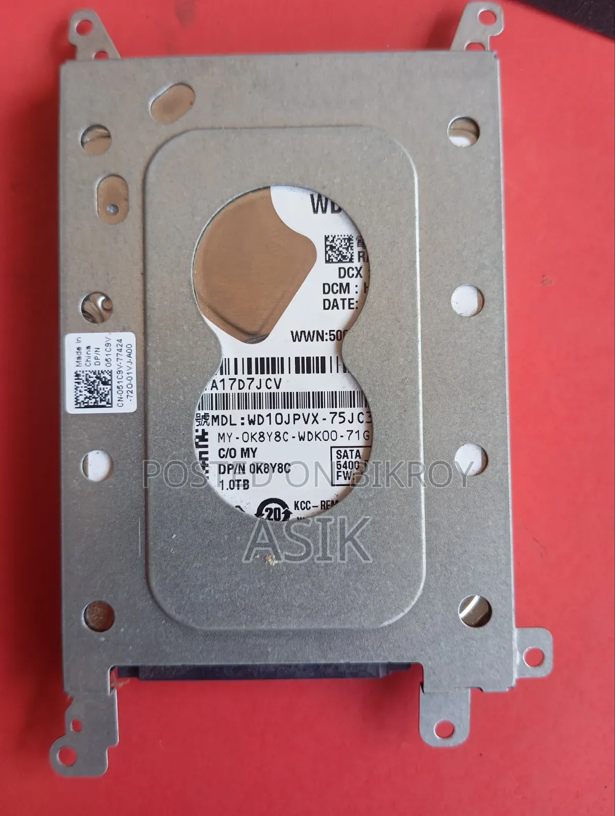 Wd10jpvx 1.0 Tb HDD