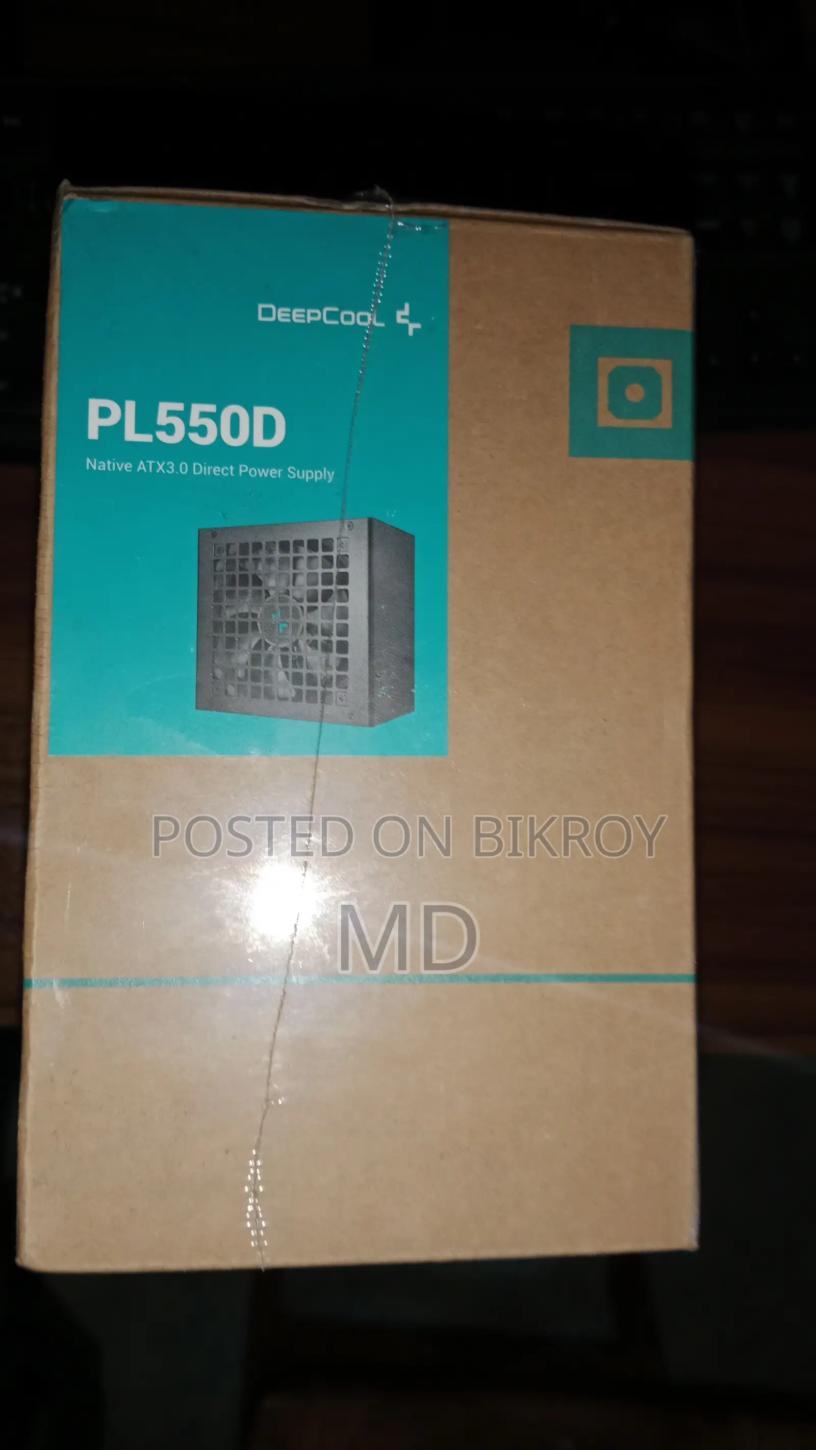 DeepCool PL550D 550 Watt 80 Plus Bronze ATX 3.0 Power Supply