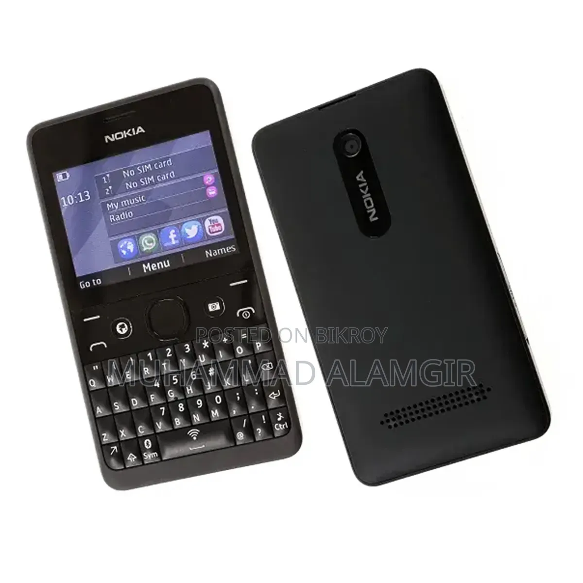 New Nokia 210 Black