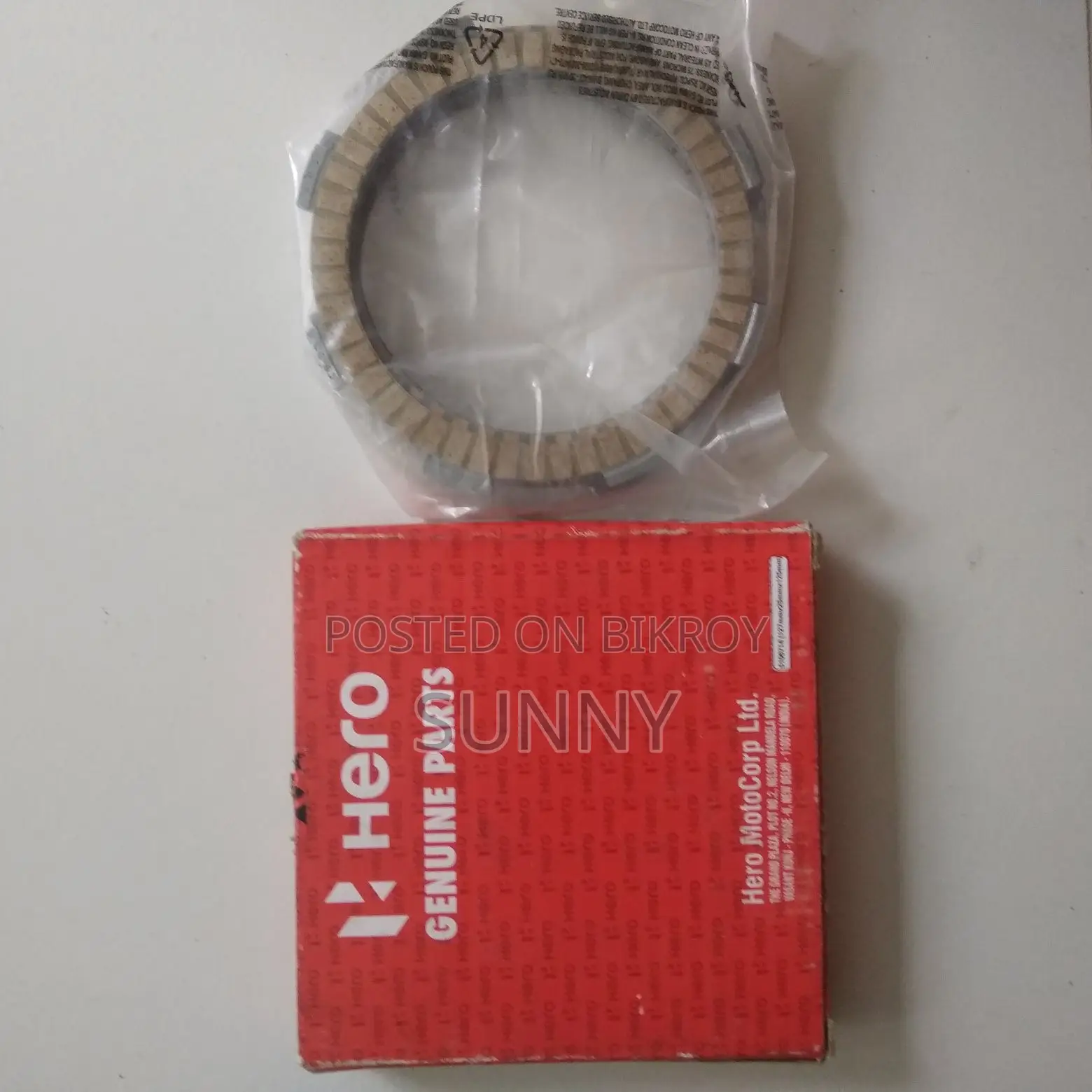 Hero Hunk & Honda 150 Cc Clutch Plate