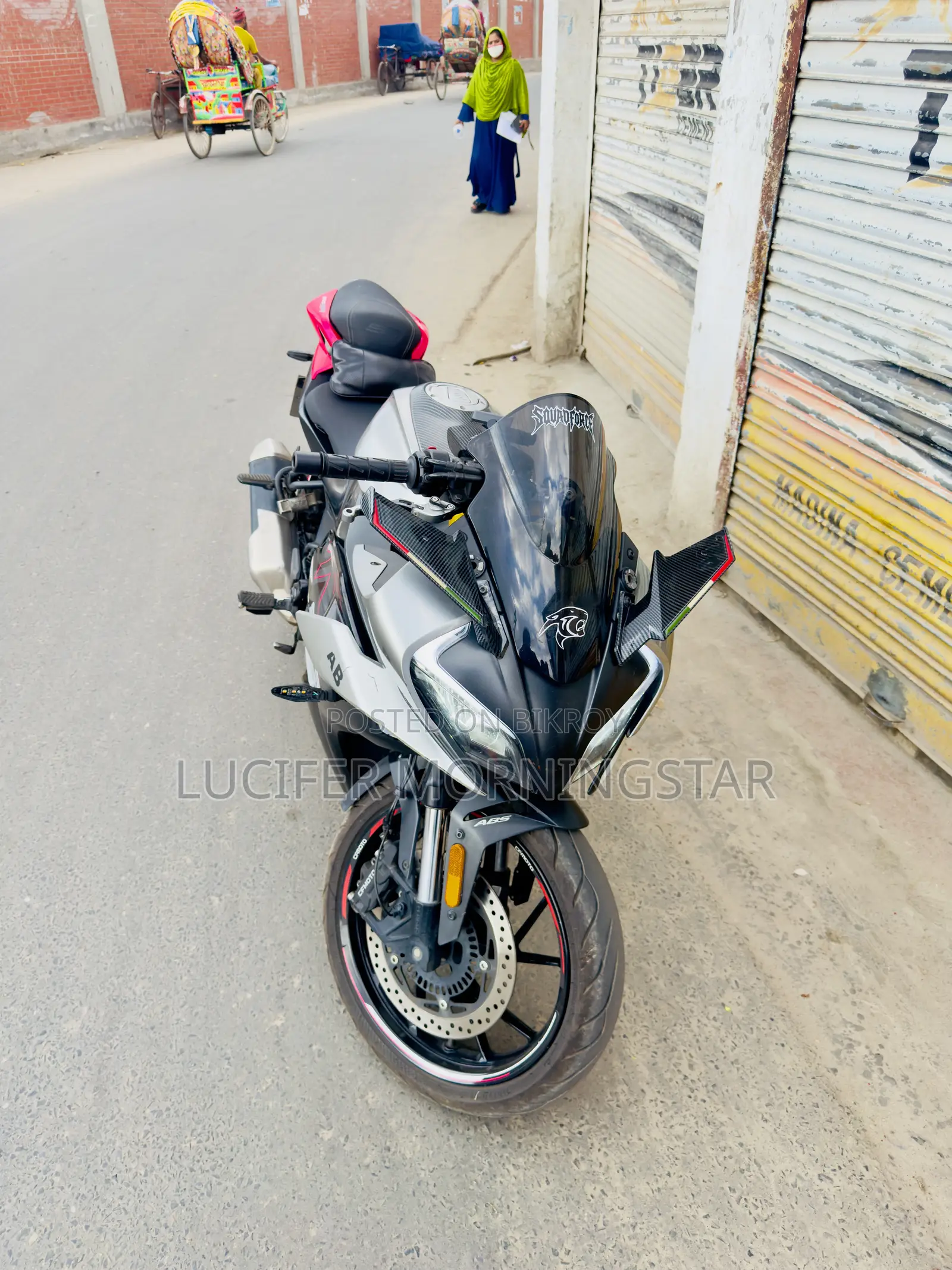 CFMoto 300SR 2025 Black