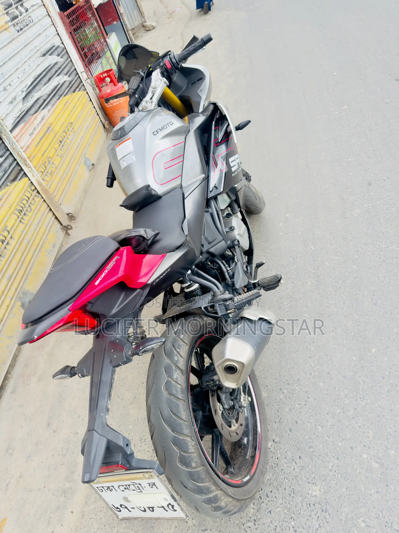 CFMoto 300SR 2025 Black