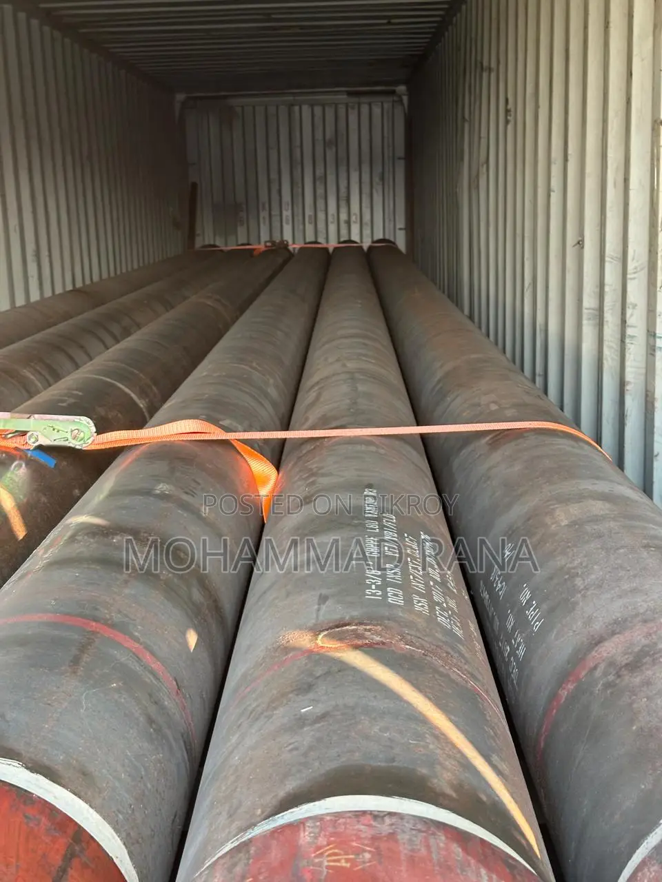 Casing Pipe (Marking: 13-3/8" GBPPF L80 Vamtop R3 )