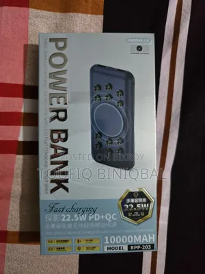 REMAX RPP-203 10,000mAh 22.5W PD+QC Wireless Fast Charging Power Bank
